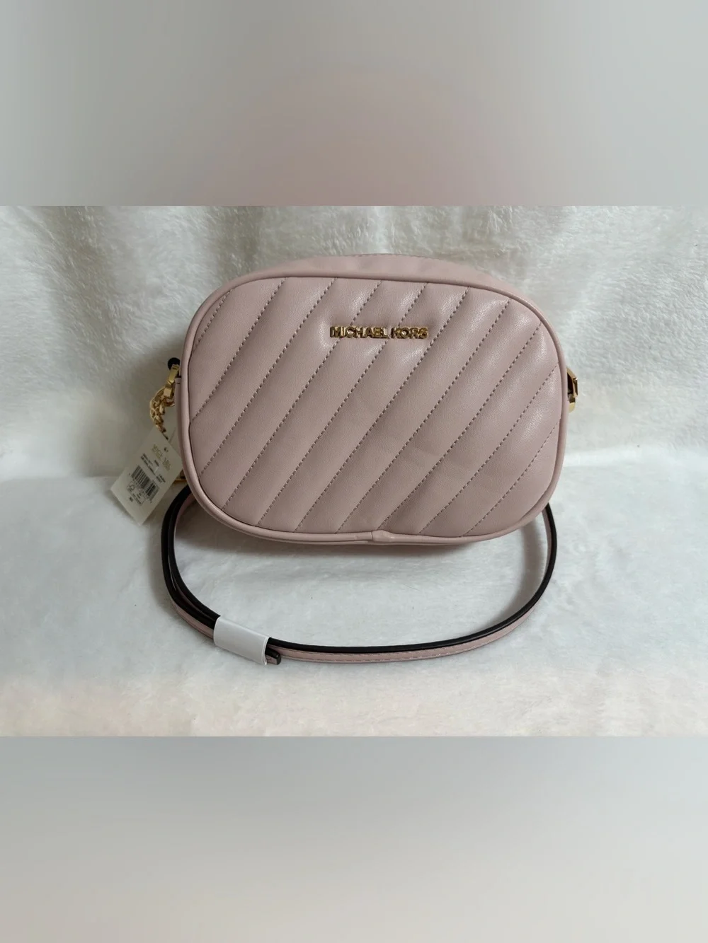 *NWT* MICHAEL KORS ROSE SMALL OVAL CROSSBODY- POWDER BLUSH